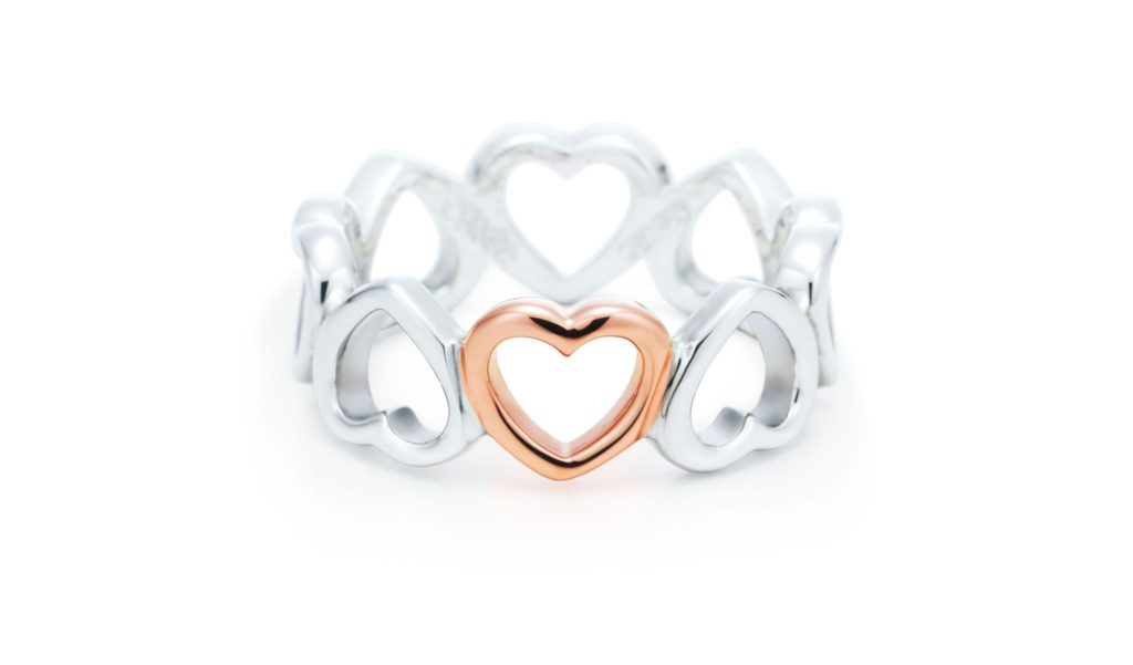 Tiffany hearts ring